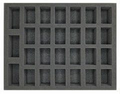 Battle Foam: Troop Tray - 40mm Base (24 Large 3 X-Large) 2